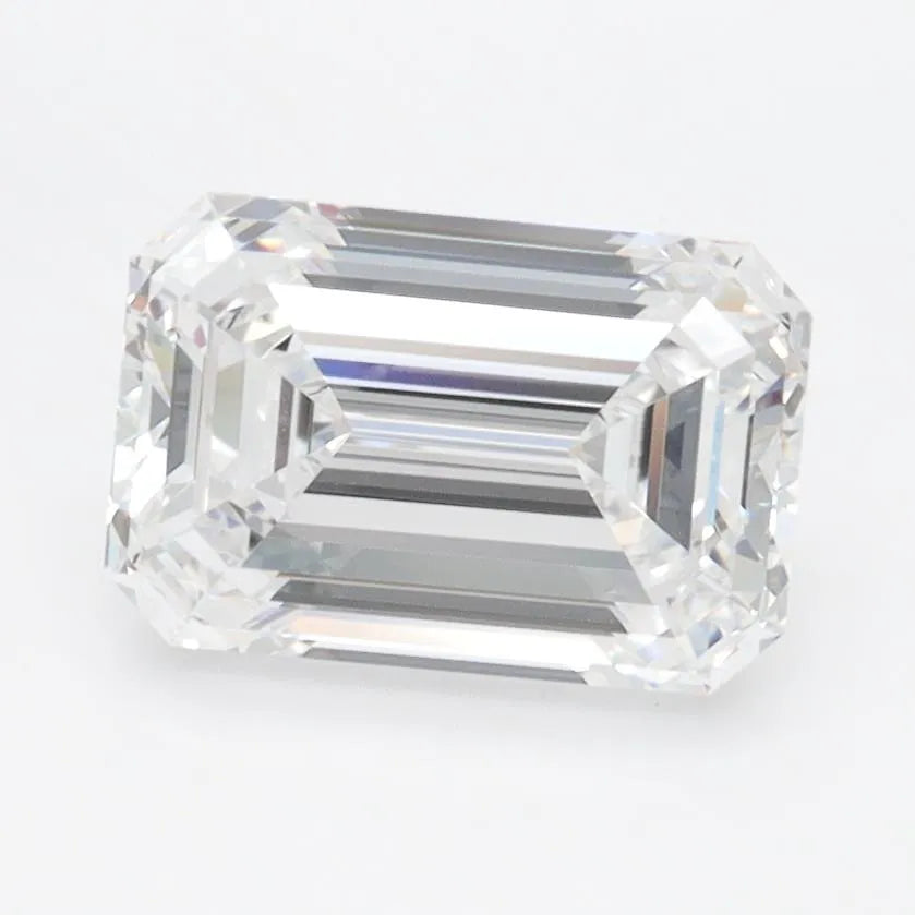 1.92ct Emerald Lab Grown Diamond (Colour D, Clarity IF, IGI Certified)