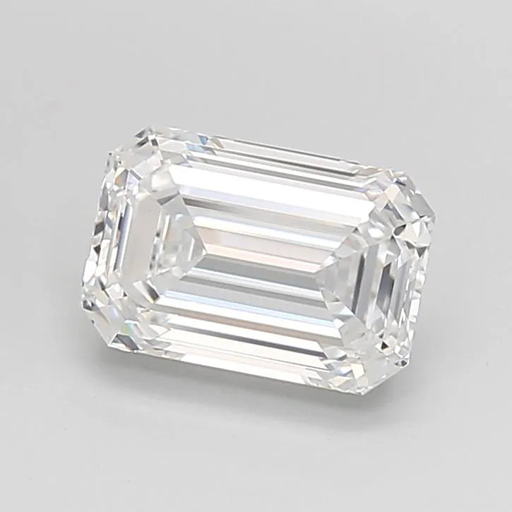 1.92ct Emerald Lab Grown Diamond (Colour D, Clarity VVS1, Cut EX, IGI Certified)