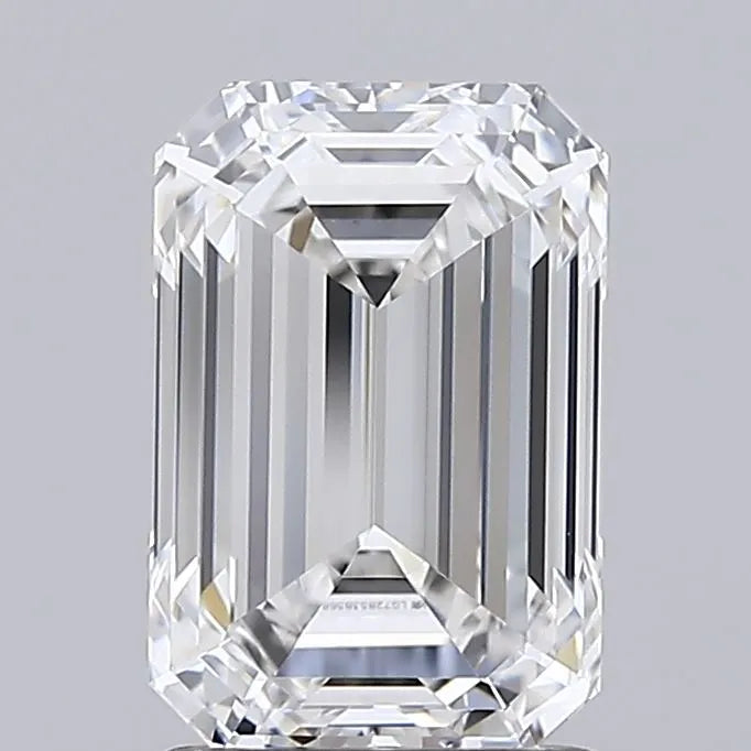 1.92ct Emerald Lab Grown Diamond (Colour E, Clarity IF, IGI Certified)