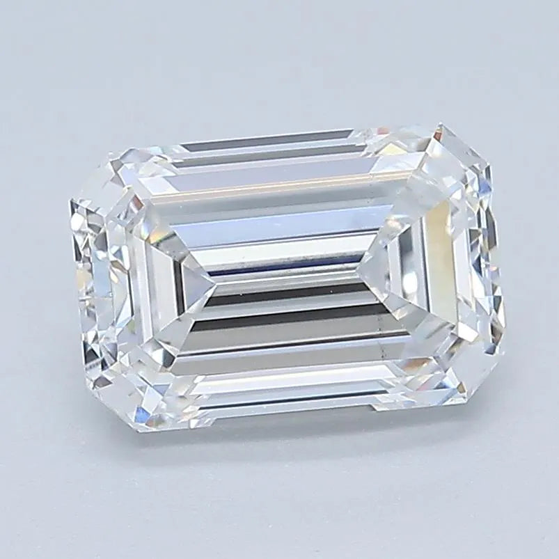 1.92ct Emerald Lab Grown Diamond (Colour E, Clarity VS2, IGI Certified)