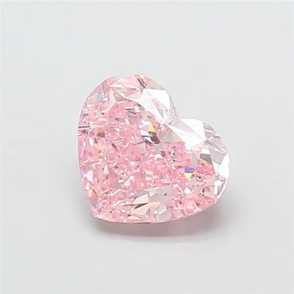 1.92ct Heart Lab Grown Diamond (Colour Fancy Intense Pink, Clarity VVS2, IGI Certified)