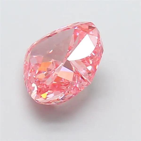 1.92ct Heart Lab Grown Diamond (Colour Fancy Vivid Pink, Clarity VVS2, IGI Certified)