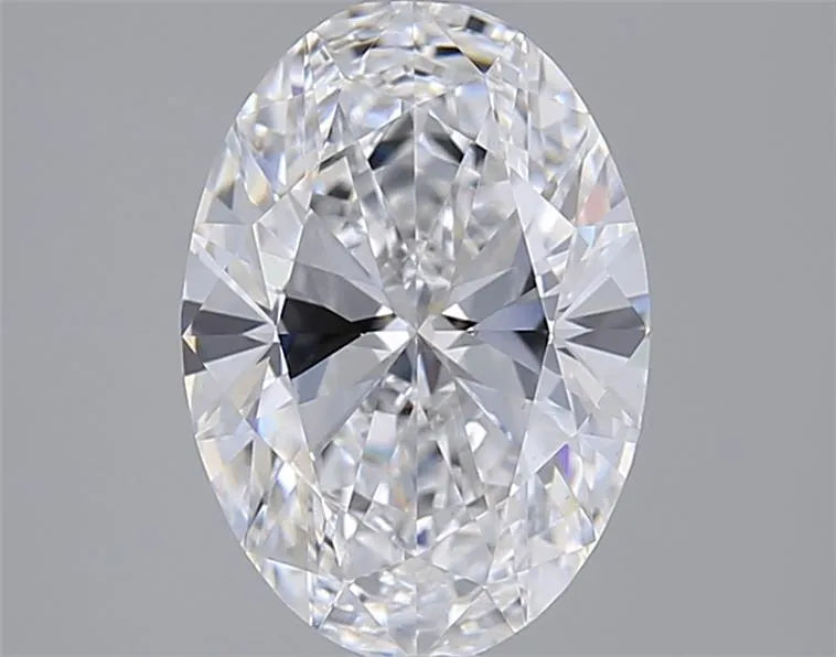 1.92ct Oval Lab Grown Diamond (Colour D, Clarity VVS2, IGI Certified)