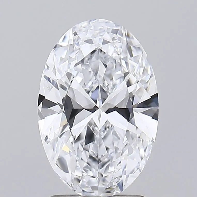 1.92ct Oval Lab Grown Diamond (Colour E, Clarity VVS1, IGI Certified)