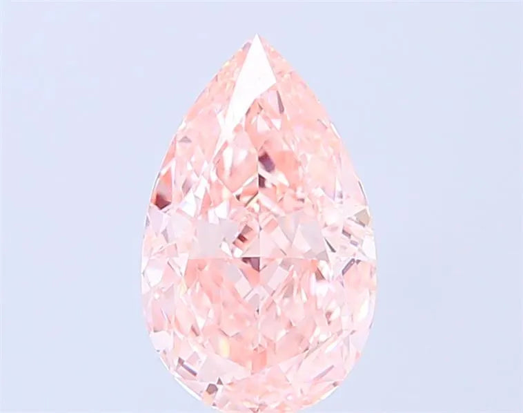 1.92ct Pear Lab Grown Diamond (Colour Fancy Intense Pink, Clarity VVS2, IGI Certified)