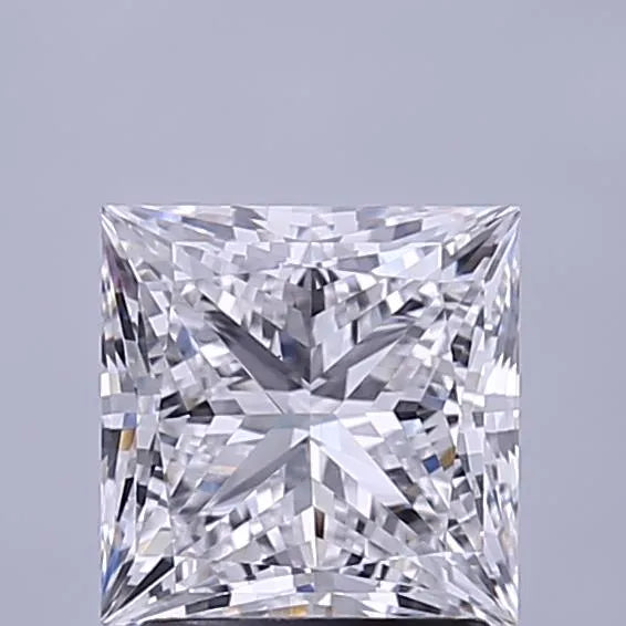 1.92ct Princess Lab Grown Diamond (Colour D, Clarity VVS2, IGI Certified)
