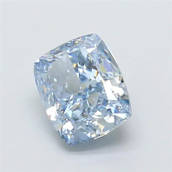 1.93ct Cushion modified Lab Grown Diamond (Colour Fancy Intense Blue, Clarity VVS1, IGI Certified)