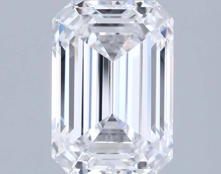 1.93ct Emerald Lab Grown Diamond (Colour D, Clarity IF, IGI Certified)