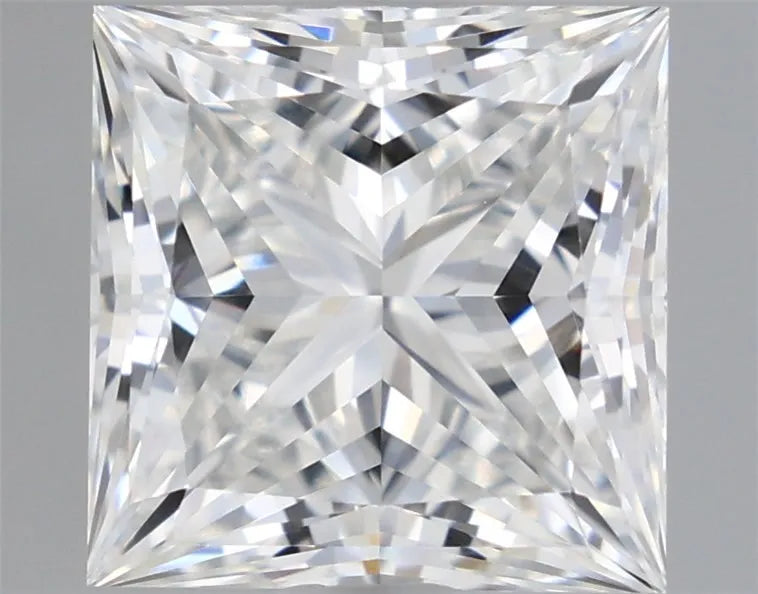 1.93ct Princess Lab Grown Diamond (Colour E, Clarity VVS2, IGI Certified)