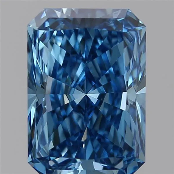1.93ct Radiant Lab Grown Diamond (Colour Fancy Vivid Blue, Clarity VS1, IGI Certified)