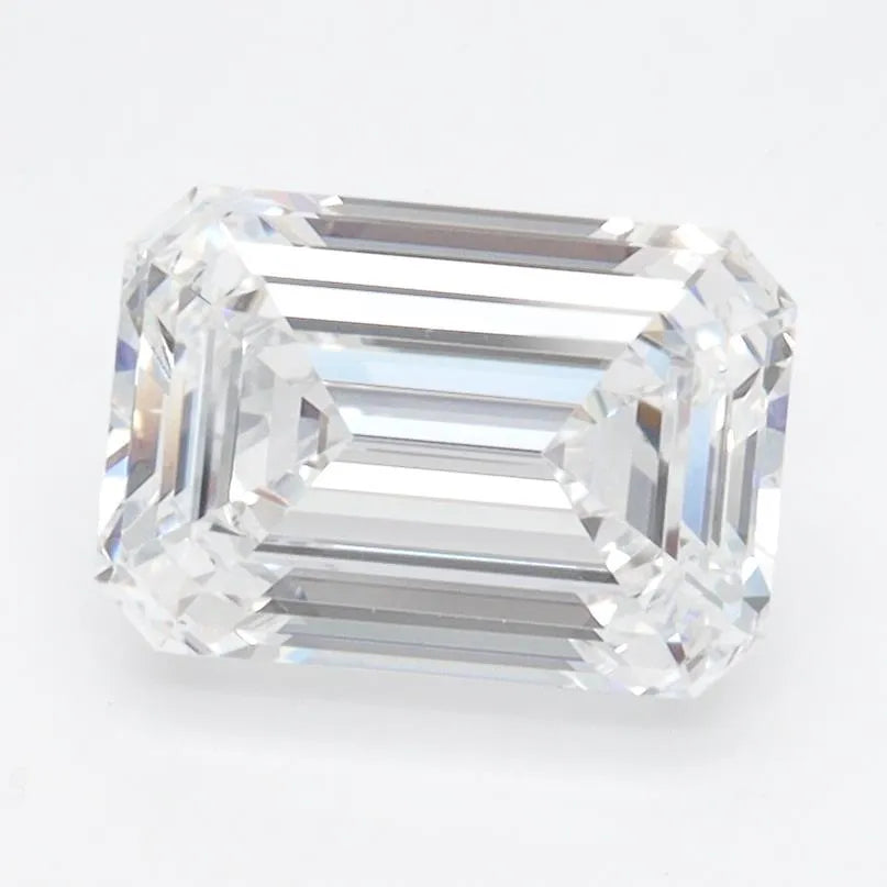 1.94ct Emerald Lab Grown Diamond (Colour D, Clarity IF, IGI Certified)