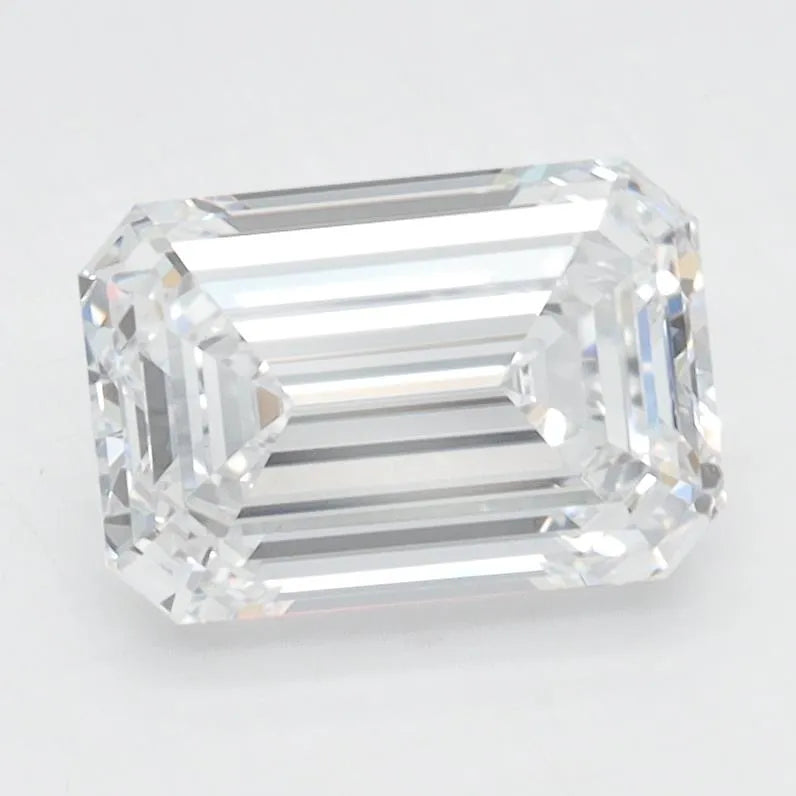 1.94ct Emerald Lab Grown Diamond (Colour D, Clarity VVS1, IGI Certified)