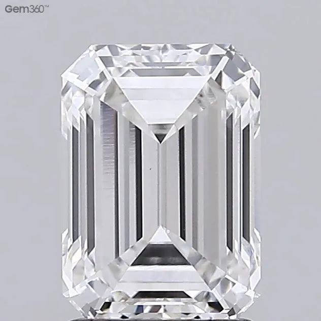 1.94ct Emerald Lab Grown Diamond (Colour F, Clarity VS1, IGI Certified)