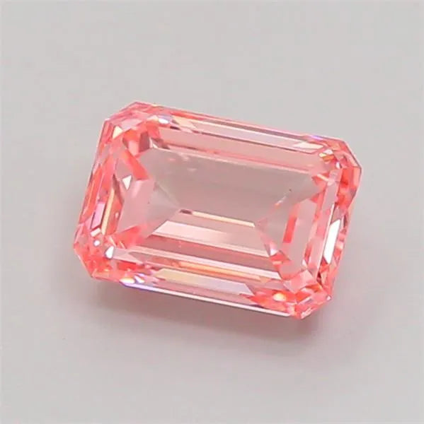 1.94ct Emerald Lab Grown Diamond (Colour Fancy Vivid Pink, Clarity VS1, IGI Certified)