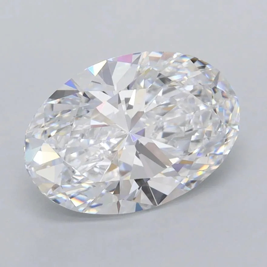 1.94ct Oval Lab Grown Diamond (Colour D, Clarity FL, IGI Certified)