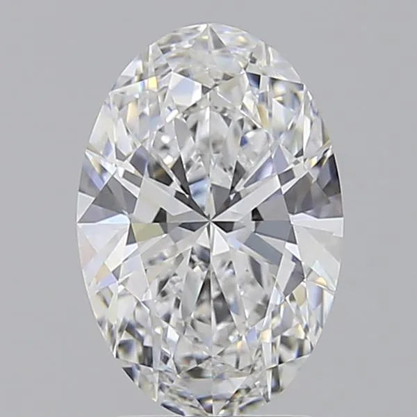 1.94ct Oval Lab Grown Diamond (Colour D, Clarity IF, IGI Certified)