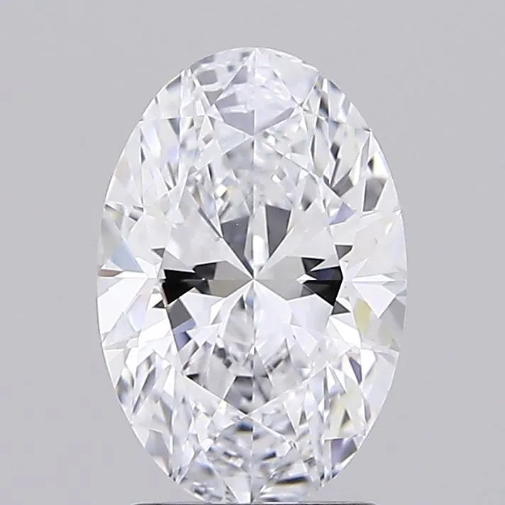 1.94ct Oval Lab Grown Diamond (Colour D, Clarity VVS2, IGI Certified)