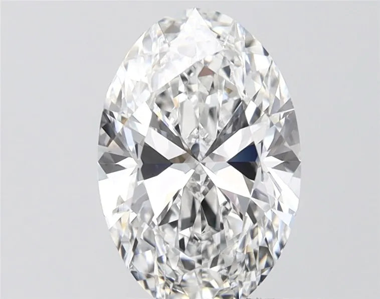 1.94ct Oval Lab Grown Diamond (Colour D, Clarity VVS2, IGI Certified)