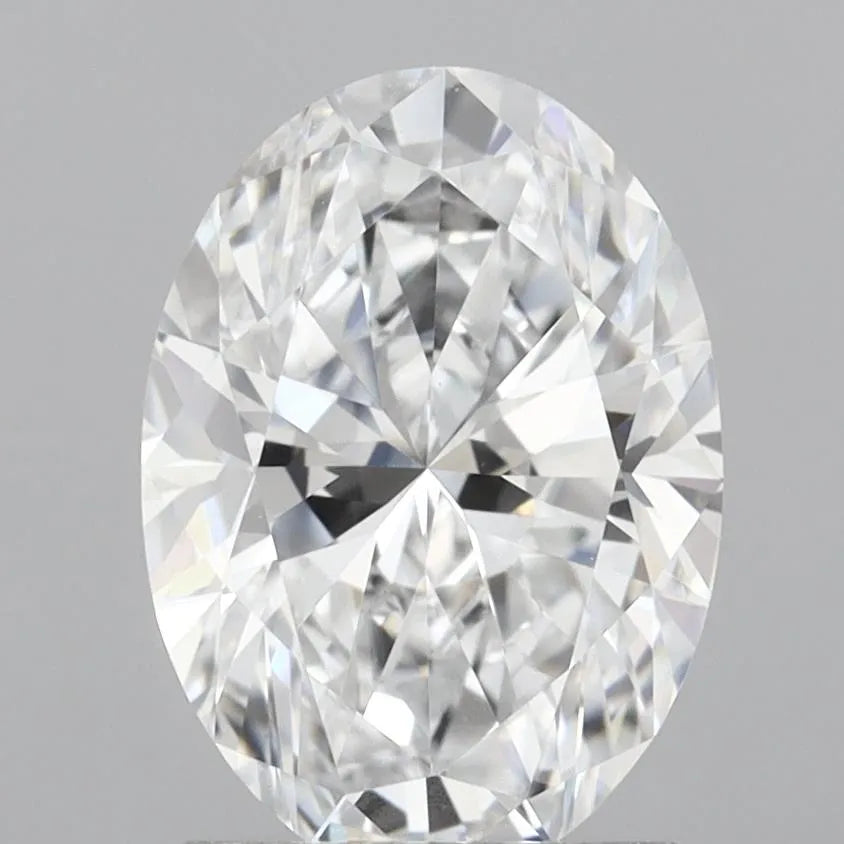 1.94ct Oval Lab Grown Diamond (Colour E, Clarity VVS2, IGI Certified)
