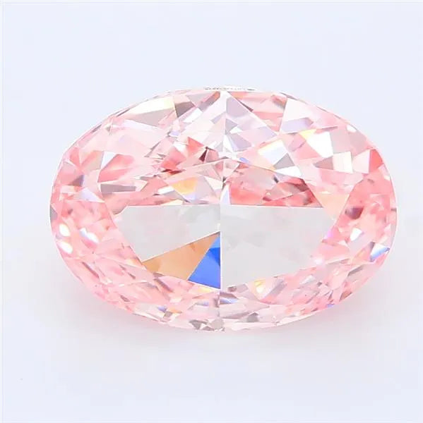 1.94ct Oval Lab Grown Diamond (Colour Fancy Intense Pink, Clarity VS1, IGI Certified)