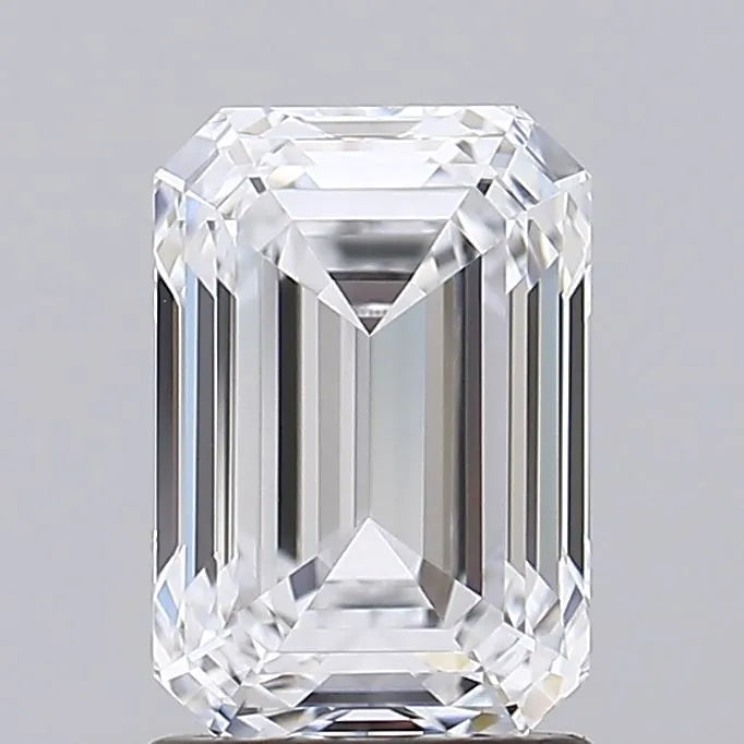 1.95ct Emerald Lab Grown Diamond (Colour D, Clarity IF, IGI Certified)