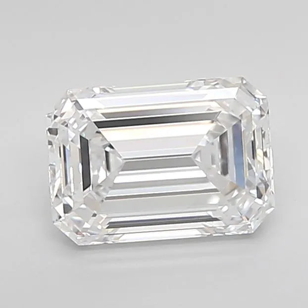 1.95ct Emerald Lab Grown Diamond (Colour D, Clarity VVS1, Cut EX, IGI Certified)
