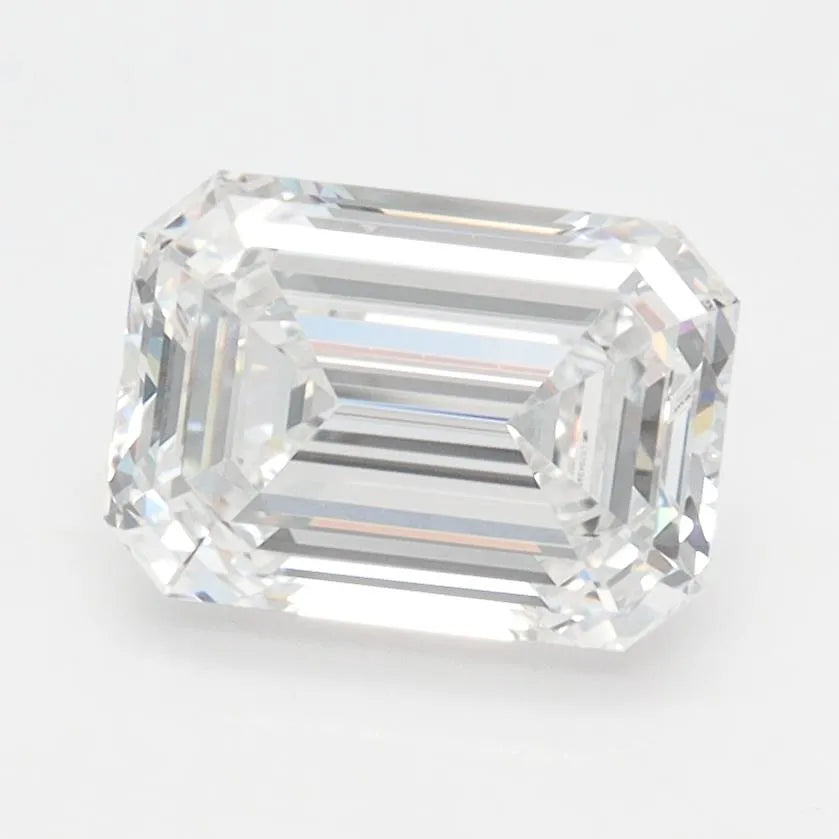 1.95ct Emerald Lab Grown Diamond (Colour D, Clarity VVS1, IGI Certified)