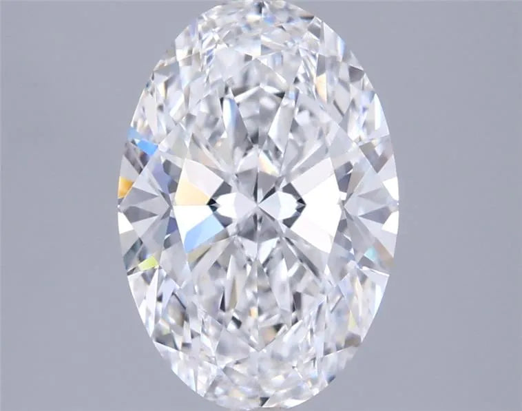 1.95ct Oval Lab Grown Diamond (Colour D, Clarity FL, IGI Certified)
