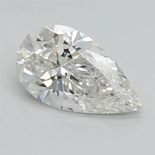 1.95ct Pear Lab Grown Diamond (Colour F, Clarity VVS2, Cut EX, IGI Certified)