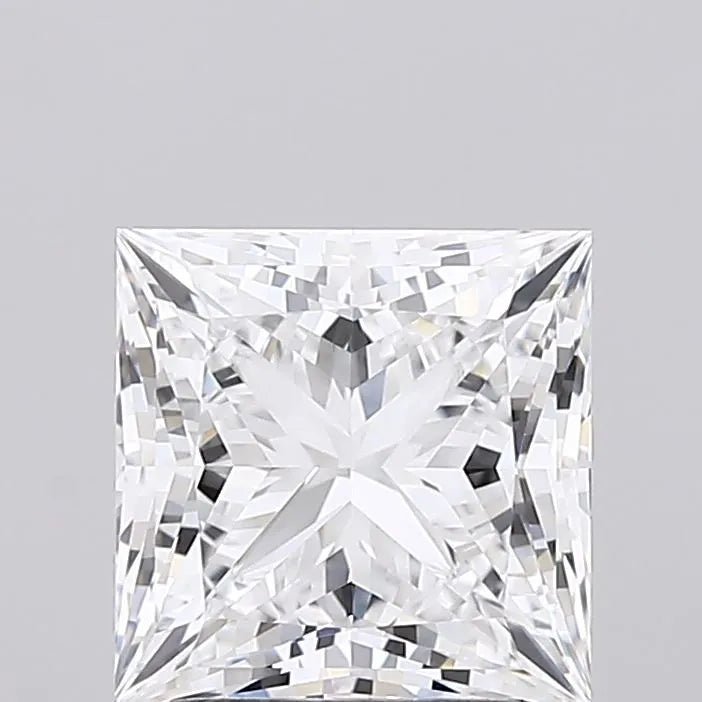 1.95ct Princess Lab Grown Diamond (Colour E, Clarity FL, Cut EX, IGI Certified)