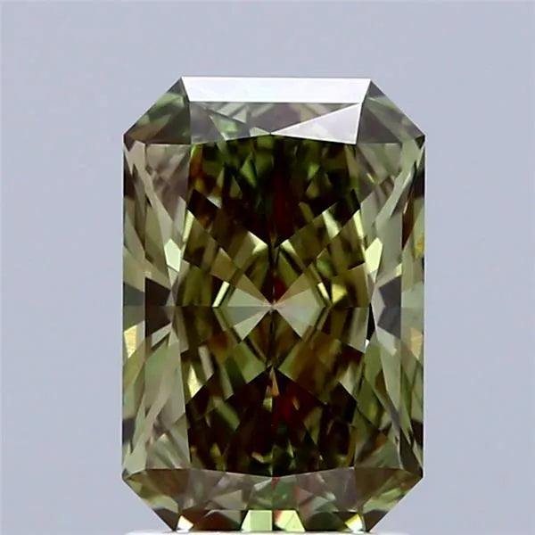 1.95ct Radiant Lab Grown Diamond (Colour Fancy Vivid Green, Clarity VS1, IGI Certified)