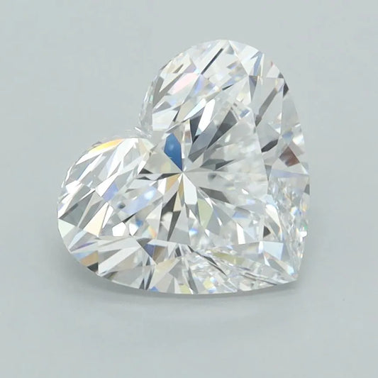 1.96ct Heart Lab Grown Diamond (Colour D, Clarity FL, IGI Certified)