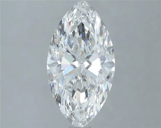 1.96ct Marquise Lab Grown Diamond (Colour D, Clarity VVS2, IGI Certified)