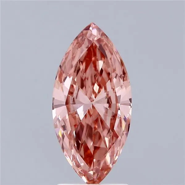 1.96ct Marquise Lab Grown Diamond (Colour Fancy Vivid Pink, Clarity VS1, IGI Certified)