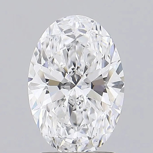 1.96ct Oval Lab Grown Diamond (Colour D, Clarity FL, Cut EX, IGI Certified)