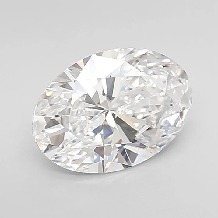 1.96ct Oval Lab Grown Diamond (Colour D, Clarity IF, Cut EX, IGI Certified)