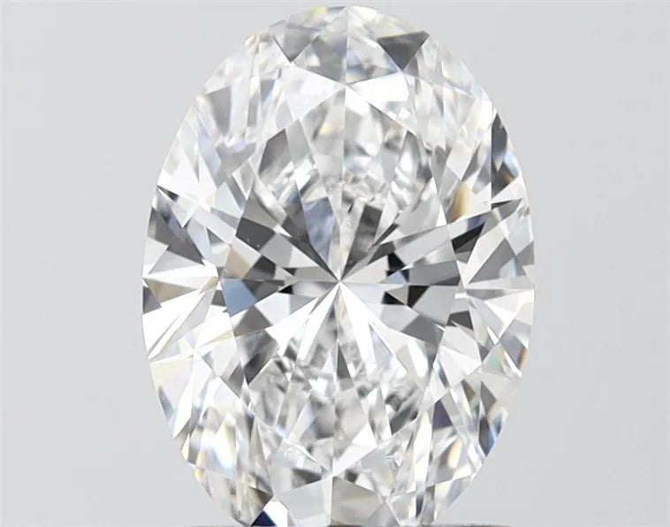 1.96ct Oval Lab Grown Diamond (Colour D, Clarity VVS2, IGI Certified)