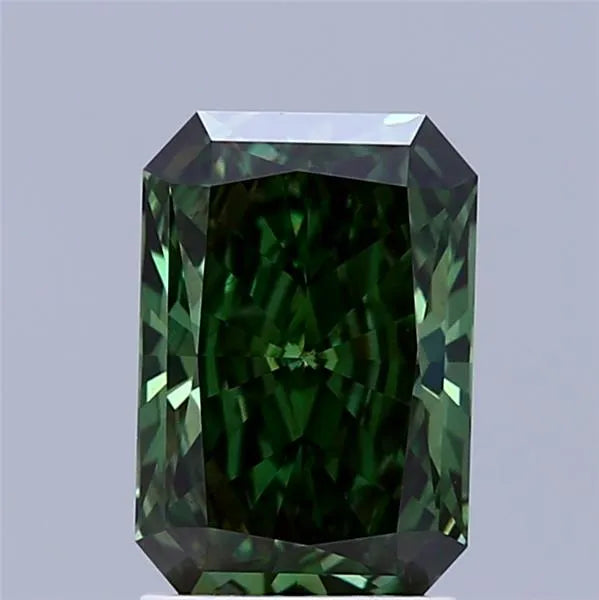 1.96ct Radiant Lab Grown Diamond (Colour Fancy Vivid Green, Clarity VS1, IGI Certified)