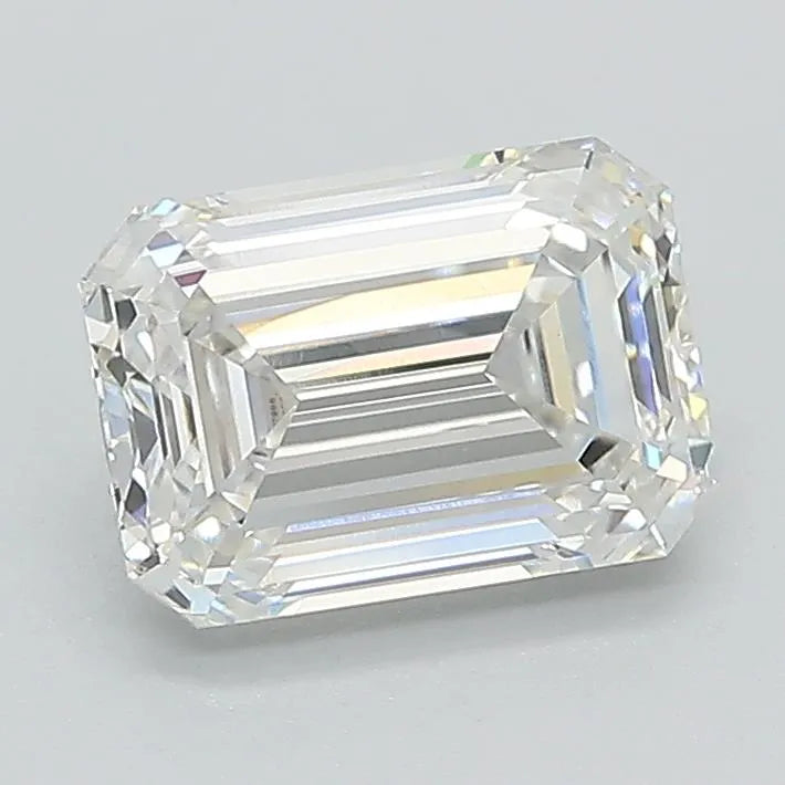 1.97ct Emerald Lab Grown Diamond (Colour E, Clarity VVS2, IGI Certified)