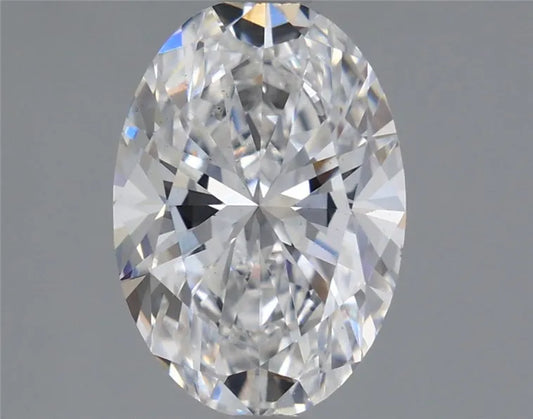 1.97ct Oval Lab Grown Diamond (Colour E, Clarity VS2, IGI Certified)