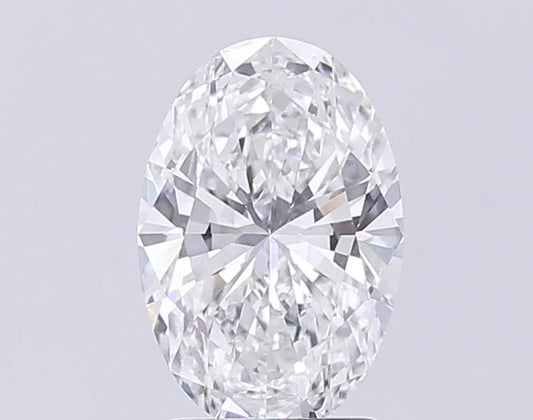 1.97ct Oval Lab Grown Diamond (Colour E, Clarity VVS1, IGI Certified)