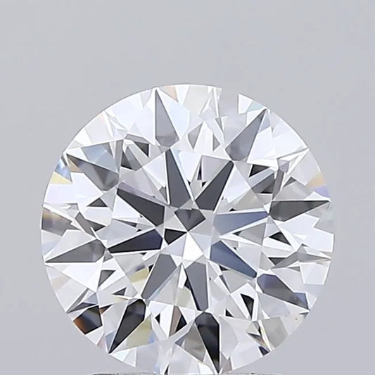 1.97ct Round Lab Grown Diamond (Colour D, Clarity IF, Cut ID, IGI Certified)