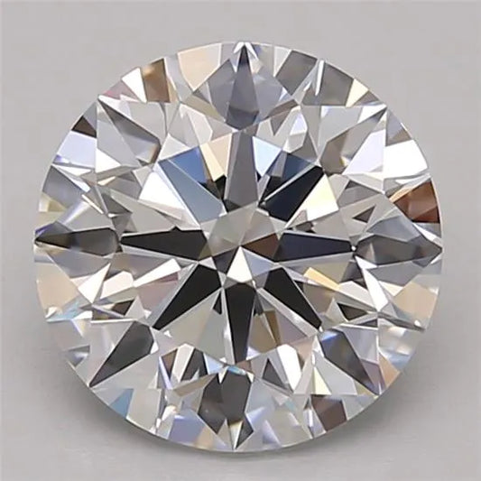 1.97ct Round Lab Grown Diamond (Colour E, Clarity IF, Cut EX, GIA Certified)