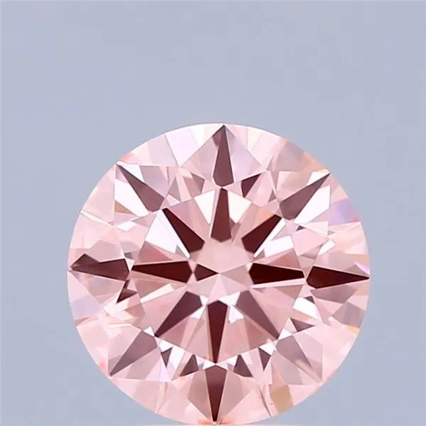 1.97ct Round Lab Grown Diamond (Colour Fancy Intense Pink, Clarity VVS2, Cut ID, IGI Certified)