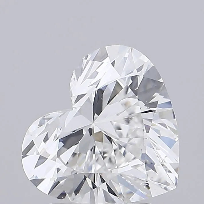 1.98ct Heart Lab Grown Diamond (Colour E, Clarity VVS2, IGI Certified)