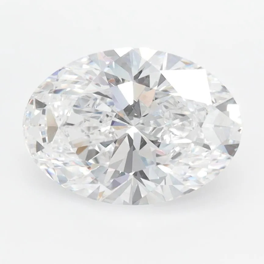 1.98ct Oval Lab Grown Diamond (Colour D, Clarity VVS1, IGI Certified)