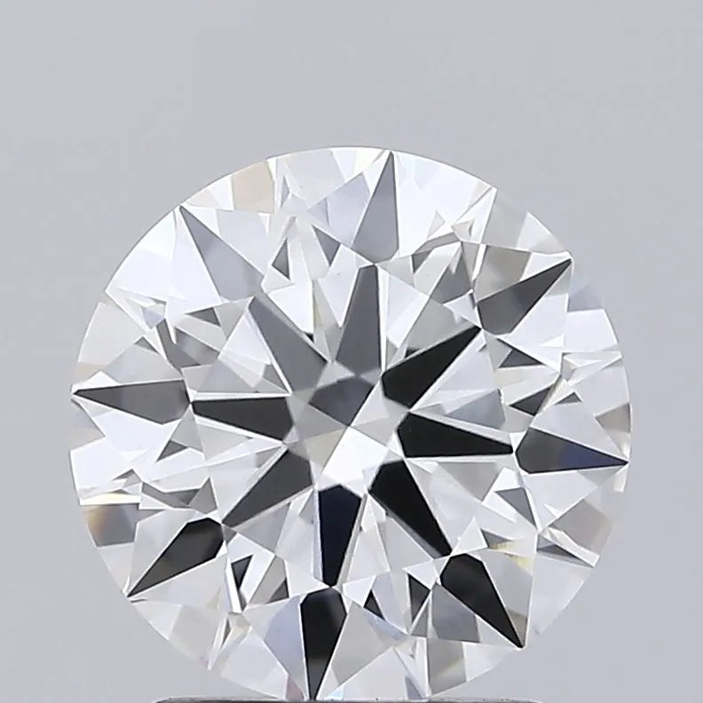 1.98ct Round Lab Grown Diamond (Colour F, Clarity VVS2, Cut ID, IGI Certified)