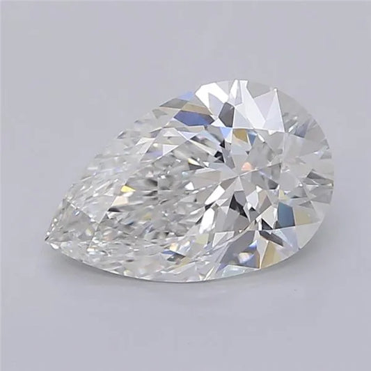 1.99ct Pear Lab Grown Diamond (Colour E, Clarity VVS2, IGI Certified)