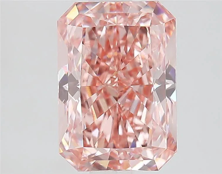1.99ct Radiant Lab Grown Diamond (Colour Fancy Vivid Pink, Clarity VS1, IGI Certified)