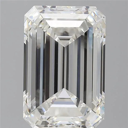 10.00ct Emerald Lab Grown Diamond (Colour E, Clarity VVS2, IGI Certified)